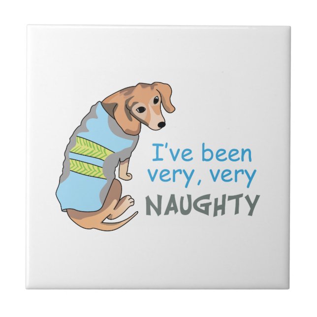 IVE BEEN NAUGHTY TILE (Front)