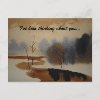 I've been thinking about you... Postcard Friend