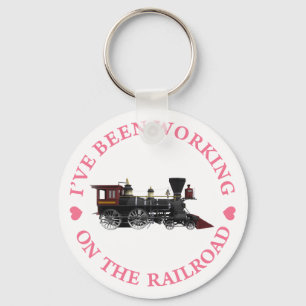 I've Been Working On The Railroad Key Ring
