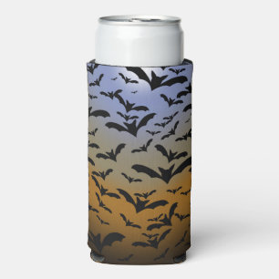 I've Gone Batty For Black Bats & Pretty Moonlight Seltzer Can Cooler