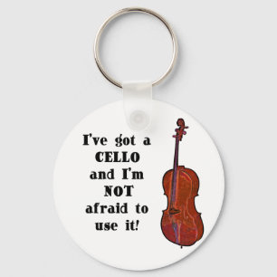 I've Got a Cello Key Ring