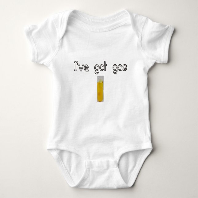 I've got gas baby bodysuit (Front)