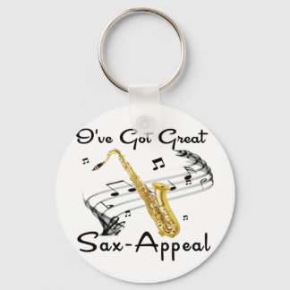 I've Got Great Sax-Appeal Key Ring