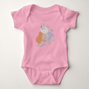 I've Got my Thinking Cat On Baby Bodysuit