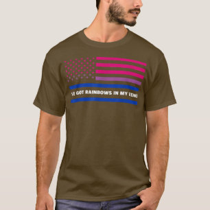 I've got rainbows in my veins LGBT Pride month gay T-Shirt