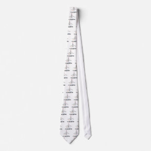I've Got Rhythm (ECG/EKG - Oldgate Lane Outline) Tie