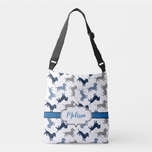 I've got the Doxie Dachshund Blues Crossbody Bag