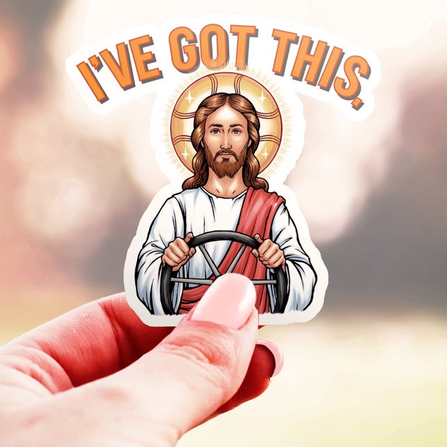 I've Got This - Funny Jesus Takes The Wheel Vinyl (Creator Uploaded)