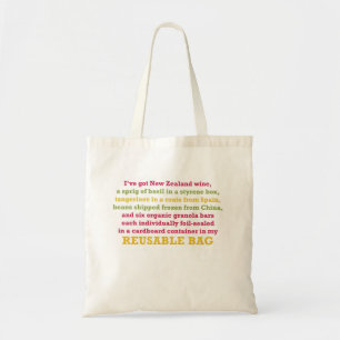 I've got wine from New Zealand … Tote Bag