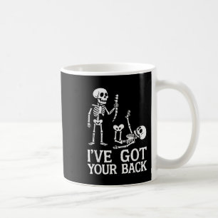 Ive Got Your Back Halloween Skeletons Costume Funn Coffee Mug