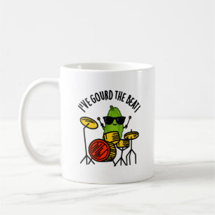 I've Gourd The Beat Funny Drummer Pun Coffee Mug