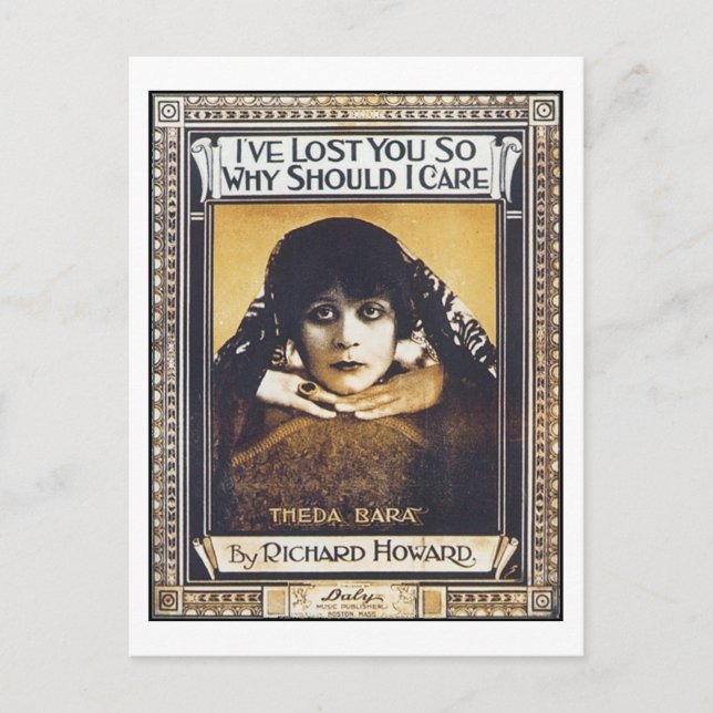 I've Lost You so Why Should I Care? Postcard (Front)
