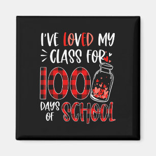 I've Loved My Cl For 100 Days Of School Teacher Va Magnet