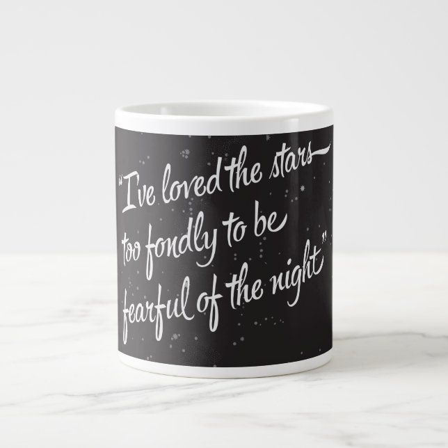 I've Loved The Stars Large Coffee Mug (Front)