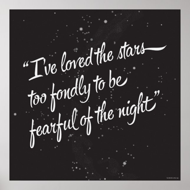 I've Loved The Stars Poster (Front)