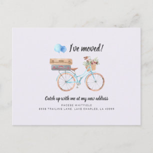 I've Moved Change of Address Moving Announcement Postcard