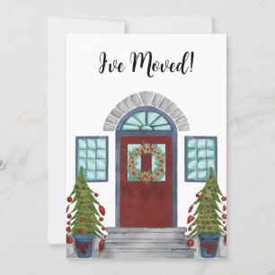 I've Moved! Christmas home Invitation
