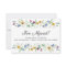 I've Moved Floral Moving Announcement Mini Card