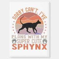 I've plans with my Sphynx cat