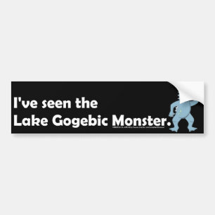 I've Seen The Lake Gogebic Monster.-Bumper Sticker