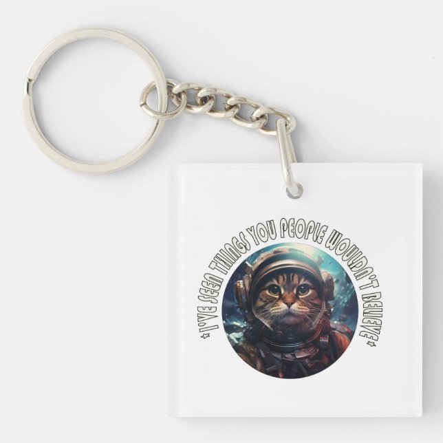I've seen you people key ring (Front)