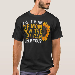IVF Gift Warrior Dad Mum Help Transfer Day Inferti T-Shirt