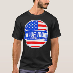 IVF Gift Warrior Symbol Mum Transfer Day Infertili T-Shirt