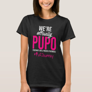 Ivf Warrior Dad Mum Pupo Transfer Day Infertility T-Shirt