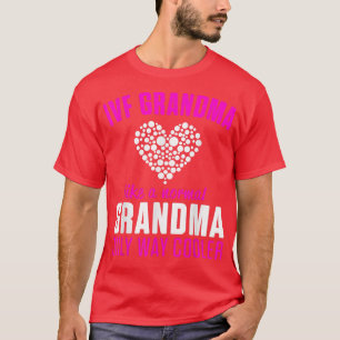 IVF Warrior Grandma Cool Transfer Day Infertility  T-Shirt