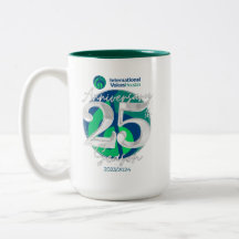 IVH 25th Anniversary Two-Tone Mug - Hunter Green