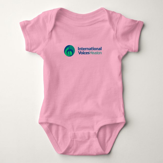 IVH Logo Baby Bodysuit (Front)