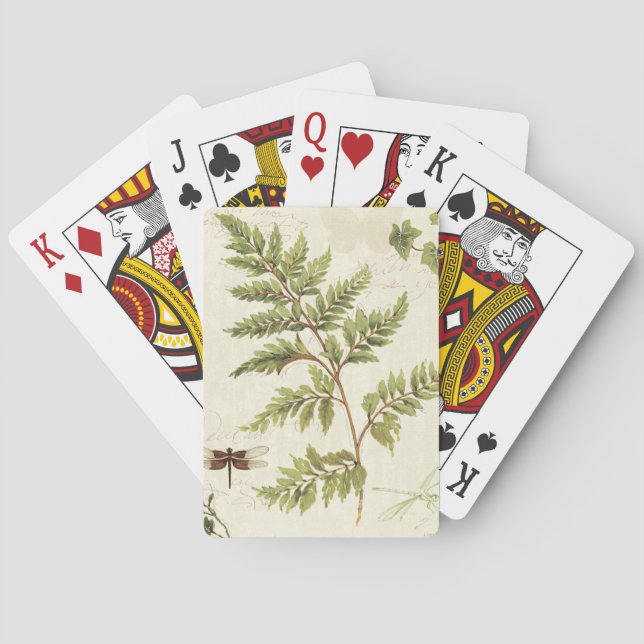 Ivies and Ferns Playing Cards (Back)