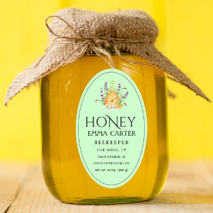 Ivory 24 oz Queen-line Honey Label