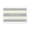 Ivory and Grey Stripes Pattern Business Card
