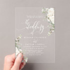 Ivory And Sage Chic Script Elegant Floral Wedding
