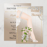 Ivory and Satin African American Bridal Shower