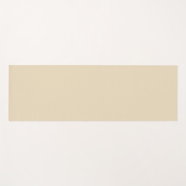 Ivory Beige Yoga Mat (Front (Horizontal))
