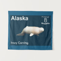 Ivory Beluga - Alaska Postage