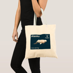 Ivory Beluga Tote Bag