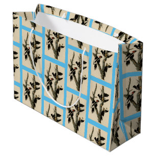 Ivory-billed Woodpecker Audubon's Birds of America Large Gift Bag