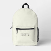 Ivory | Black Personalised Name 