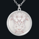 Ivory Blush Pink Floral Necklace<br><div class="desc">Beautiful Ivory Blush Pink Floral Necklace</div>