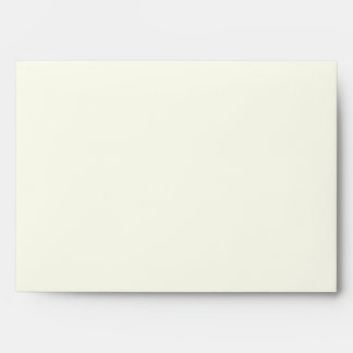 Ivory Champagne and Beige 5x7 Wedding Envelope