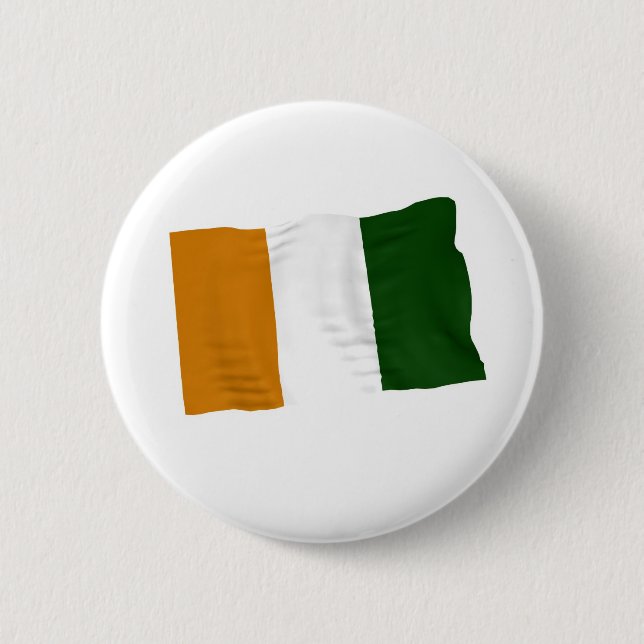 ivory coast 6 cm round badge (Front)