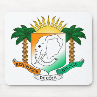 Ivory Coast coat of arms Mouse Pad