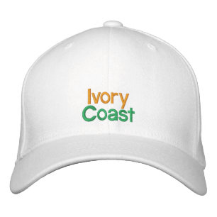 Ivory Coast  - Côte d'Ivoire Embroidered Hat