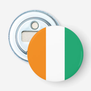 Ivory Coast Flag Bottle Opener