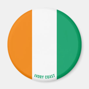 Ivory Coast Flag Charming Patriotic Magnet