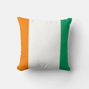 Ivory Coast Flag Cushion