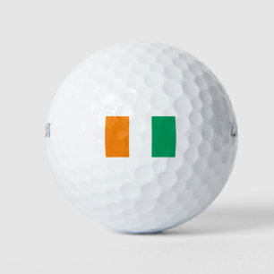 Ivory Coast Flag Golf Balls